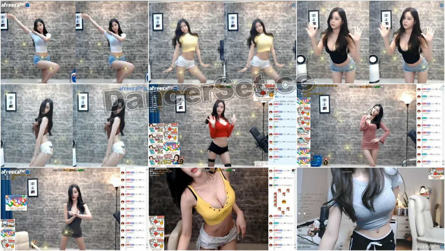 【韩国主播】Afreeca TV 韩豆妮한또니 合集一 [48V/6.47G]