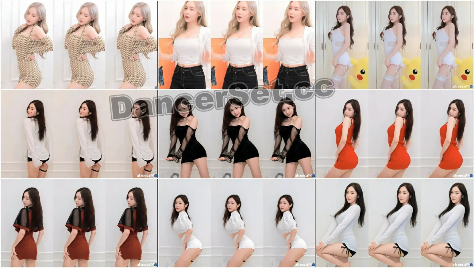 【韩国主播】Afreeca TV 皮丘 精选热舞合集二 [41V/5.47G]