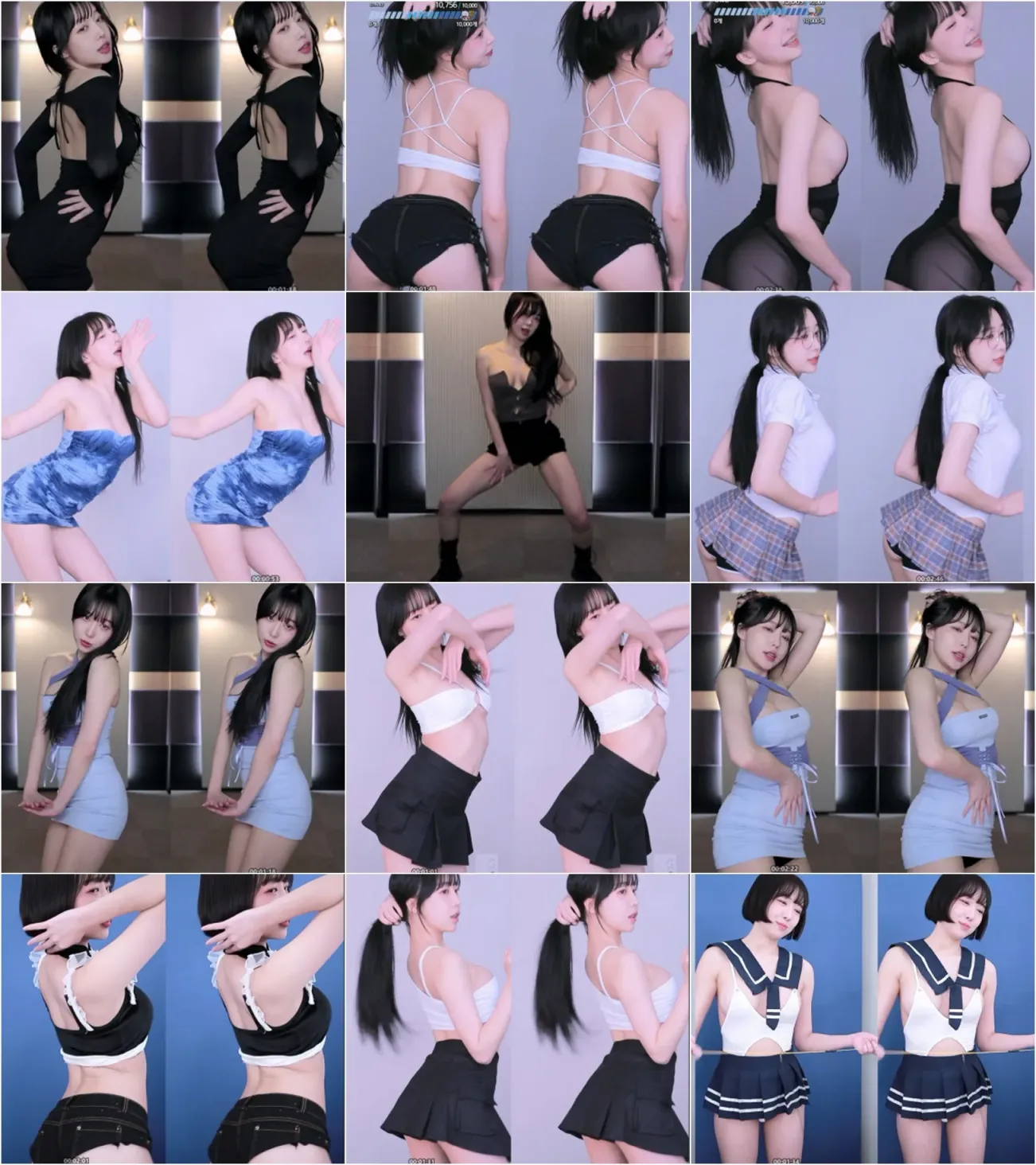 【韩国主播】Afreeca TV 薄荷 23年03月 [66V/12.3G/3H40MIN]