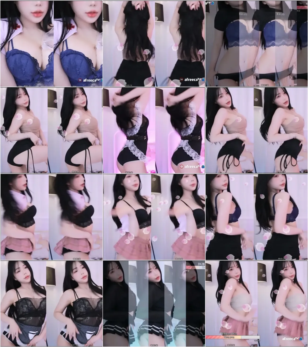 【韩国主播】Afreeca TV 迪阿哩 23年03月 [32V/7.74G/2H26MIN]