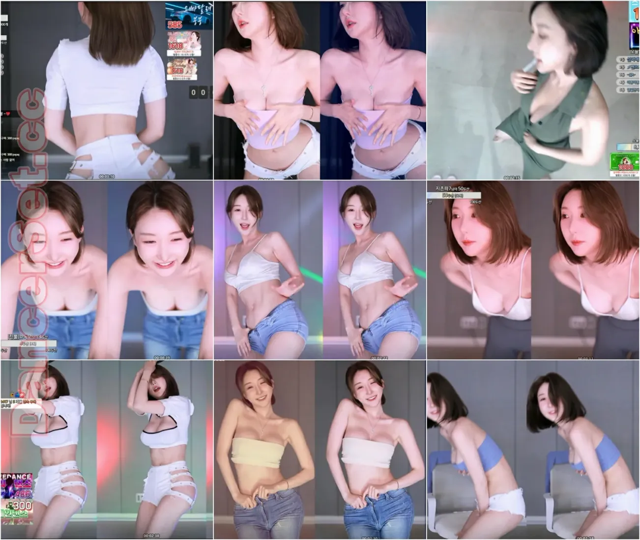 【韩国主播】Afreeca TV 韩叶拉 23年06月精选 [16V/7.06G/2H05MIN]