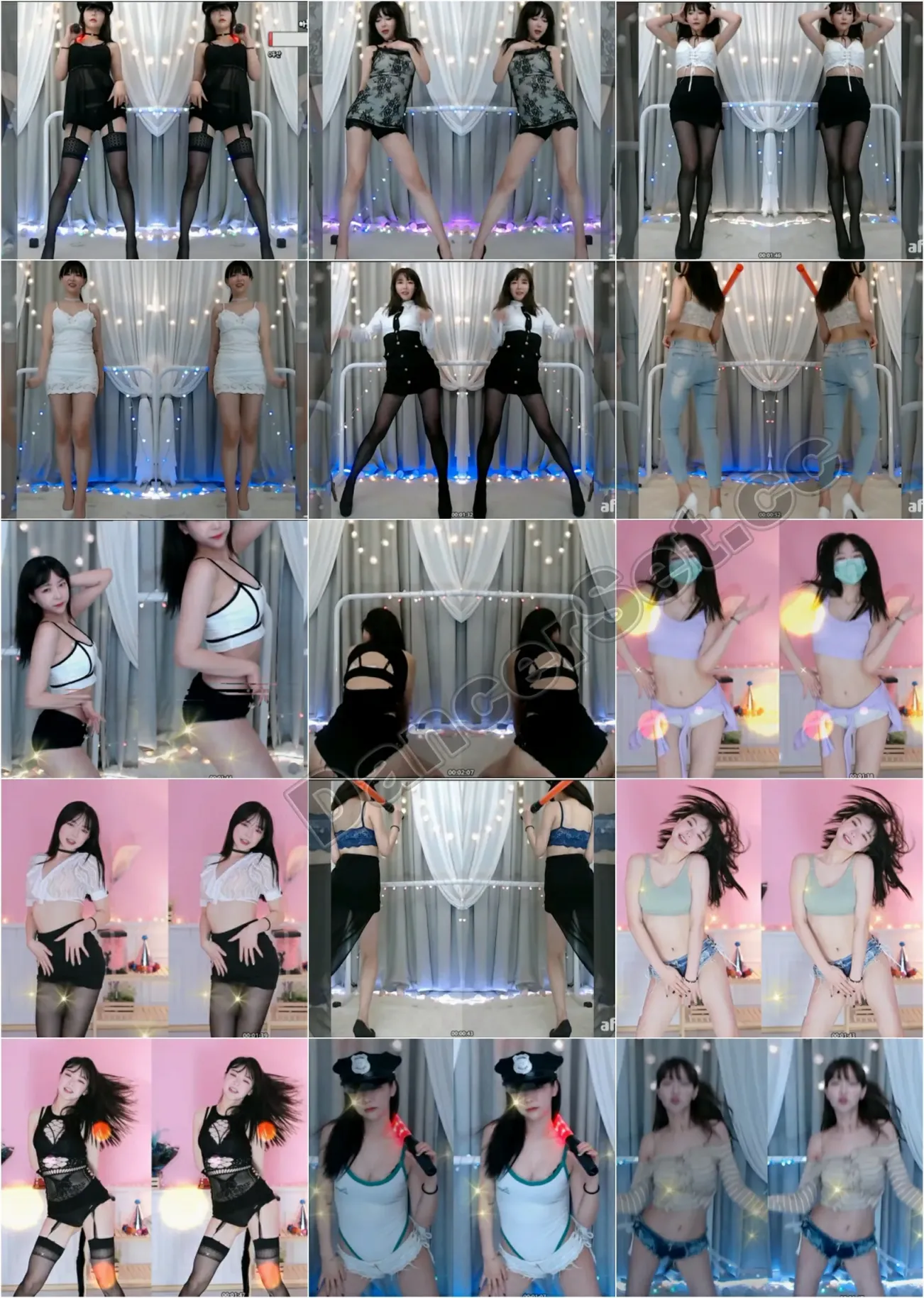 【韩国主播】Afreeca TV 天空 21年全年精选合集二 [89V/11.9G/4H55MIN]