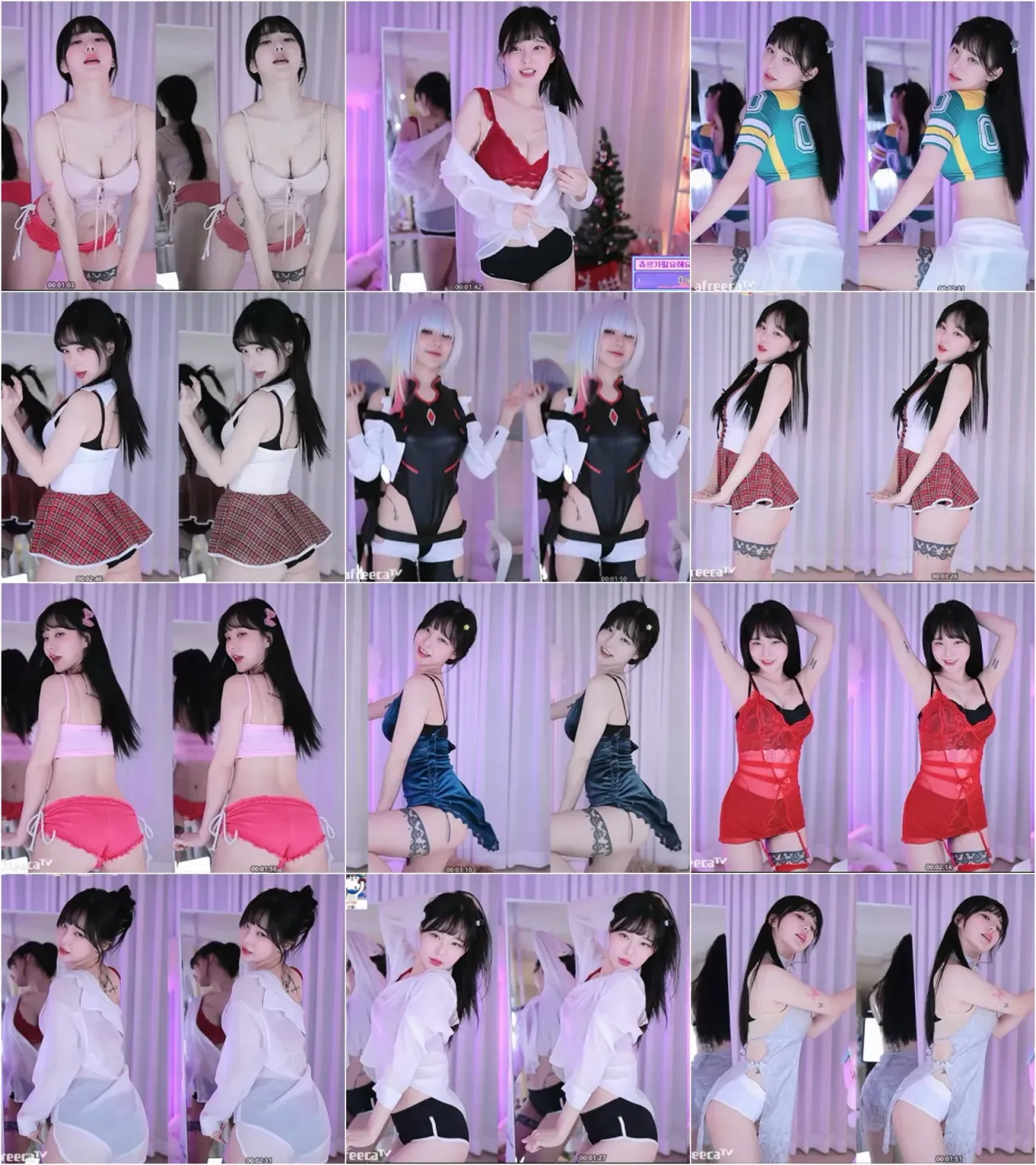 【韩国主播】Afreeca TV 邱珍 22年11月 [61V/13.9G/4H06MIN]