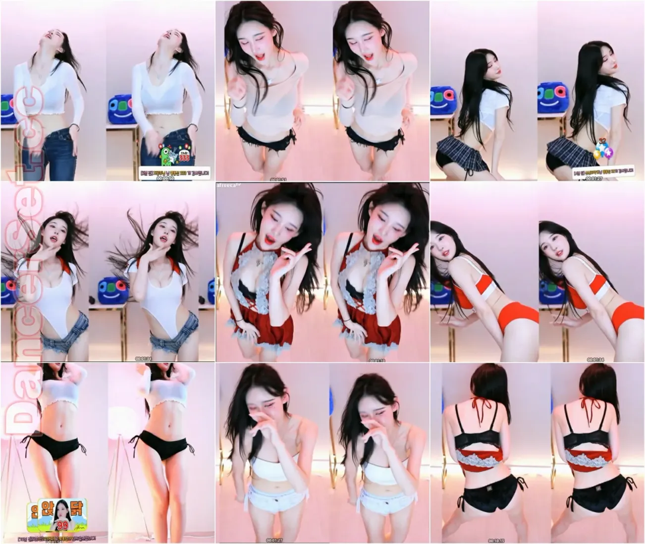 【韩国主播】Afreeca TV 邢英 23年08月精选 [17V/7.61G/2H14MIN]