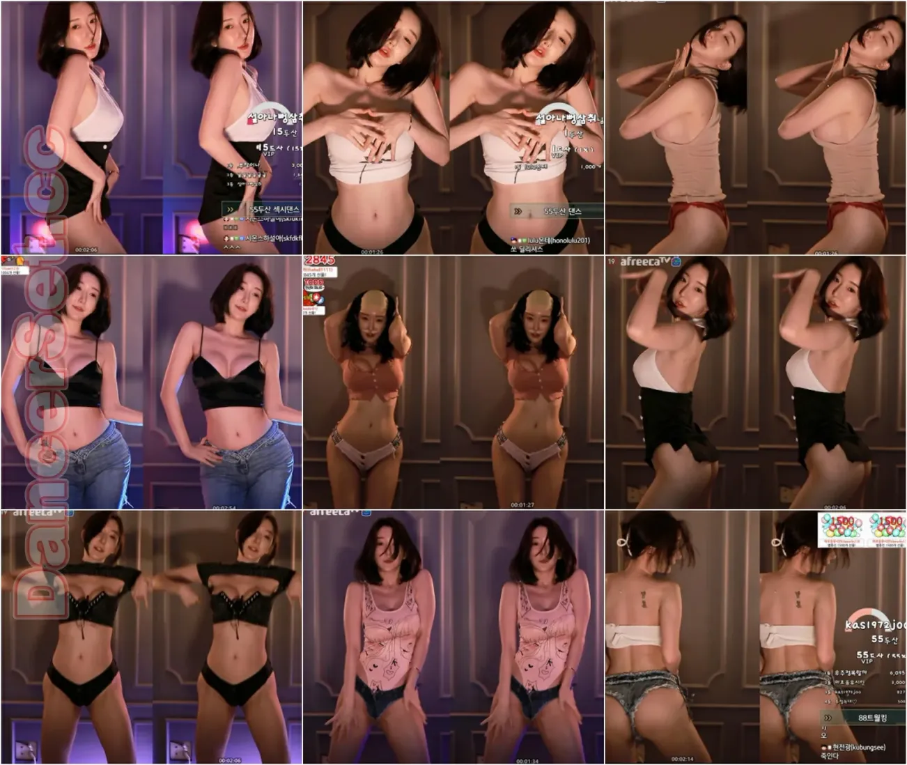 【韩国主播】Afreeca TV 韩叶拉 22年06月精选 [12V/2.66G/46MIN]