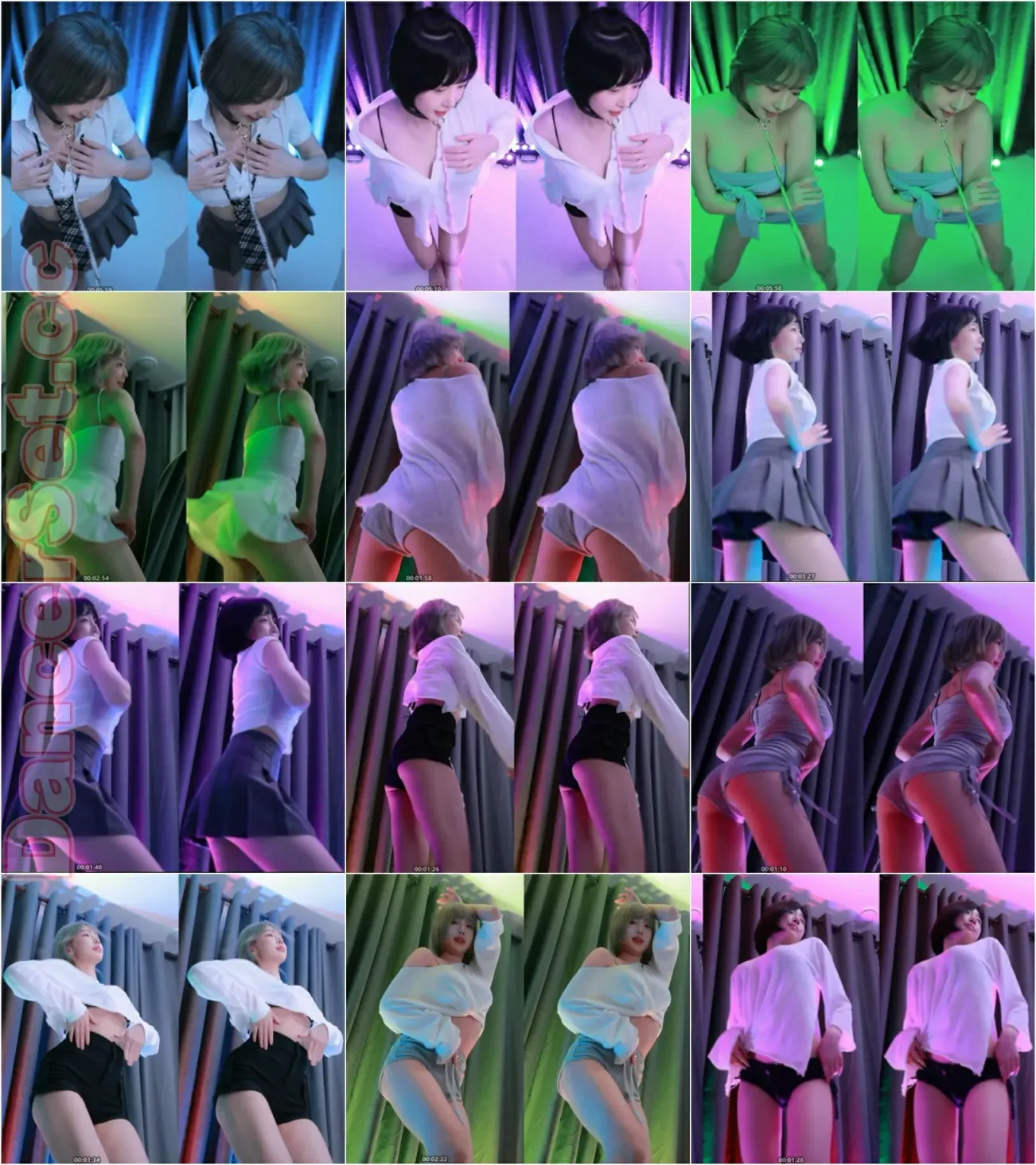 【韩国主播】Afreeca TV 薄荷 23年08月 [26V/14.6G/3H07MIN]