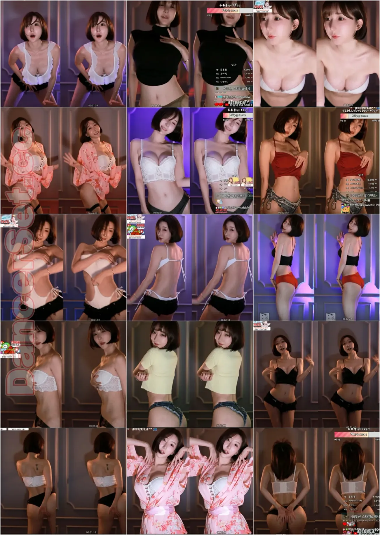 【韩国主播】Afreeca TV 韩叶拉 22年10月精选 [25V/6.53G/1H55MIN]