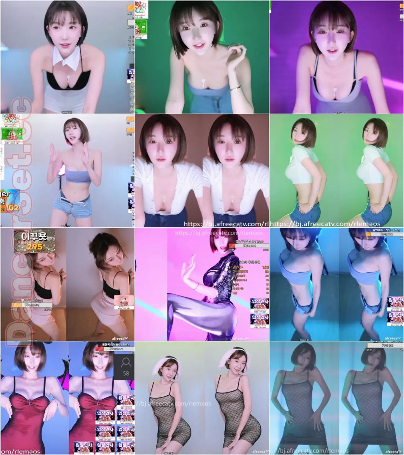 【韩国主播】Afreeca TV 韩叶拉 23年10月精选 [33V/13.4G/3H59MIN]