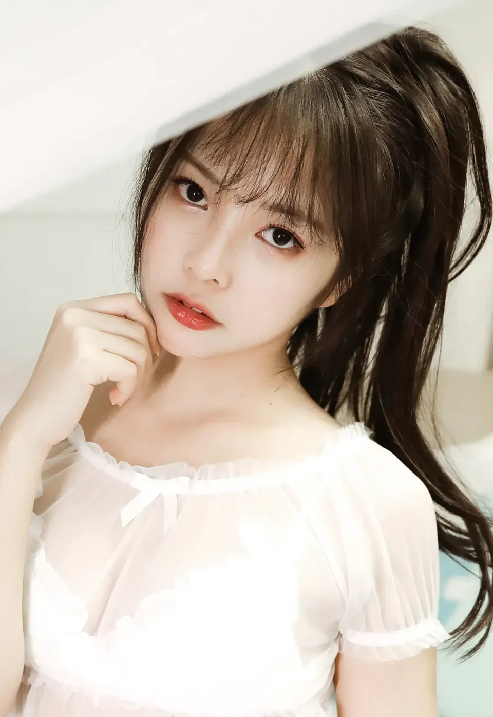 苏嫣嫣阿姨_白色猫耳头饰_1_x