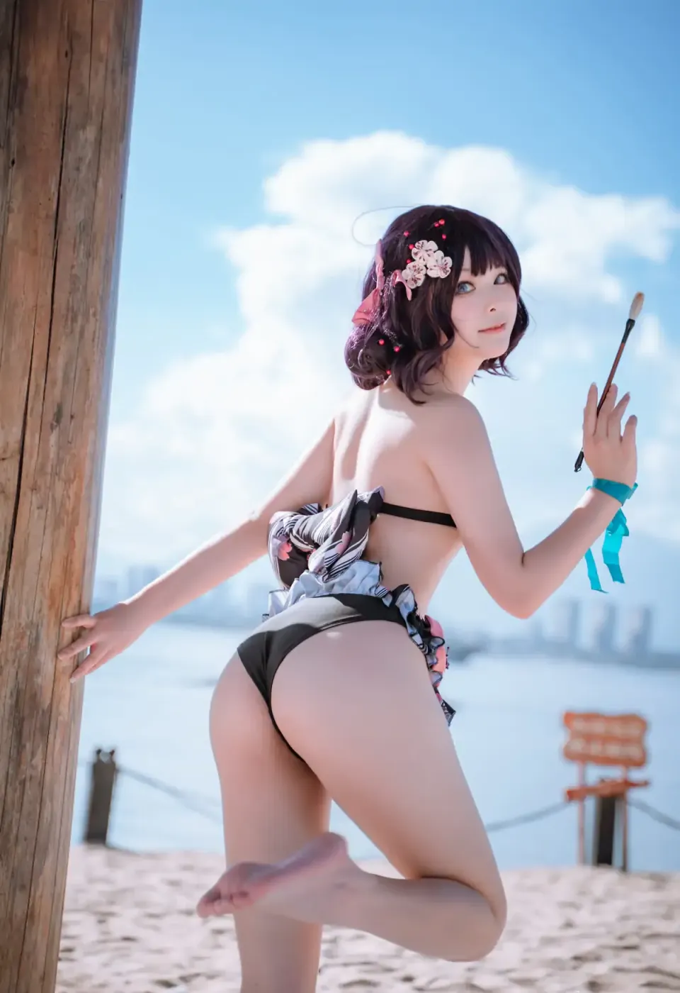 w百合欧皇子w_NO.011_沙滩__18_x