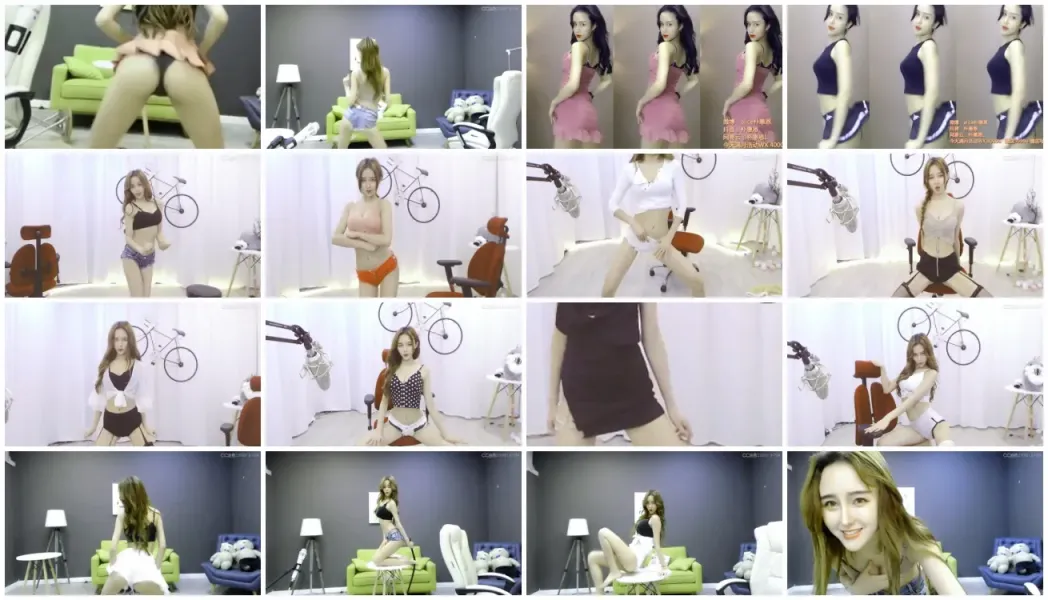 【熊猫主播】朴惠恩 直播热舞合集 [43V/5G]