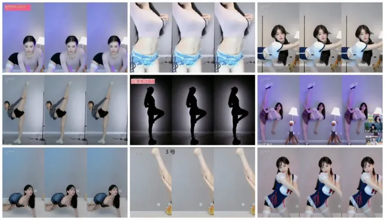 【虎牙主播】六感小狮子 21年8-9月合集 [24V/4.35G]