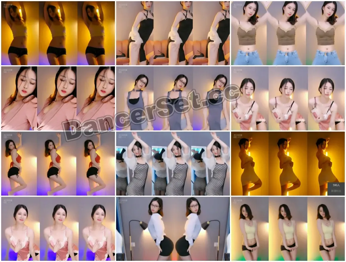 【虎牙主播】众乐安妮 合集一 [43V/5.22G]