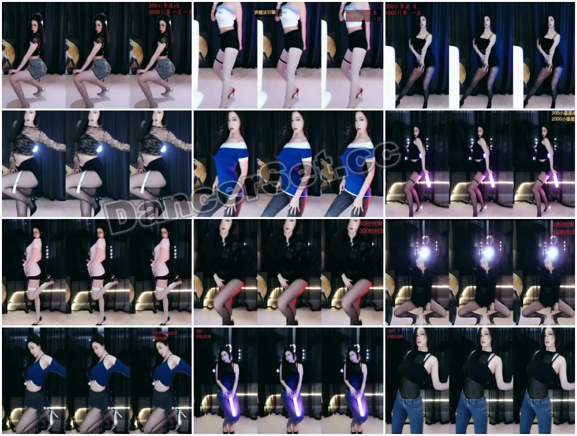 【虎牙主播】正恒RM丶金儿 2022年3-4月精选热舞合集 [18V/4.69G]