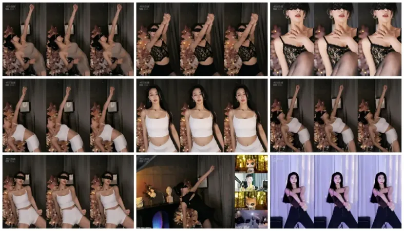 【虎牙主播】华耀学姐尊师皇阿玛 2022年01月 [14V/2.34G]