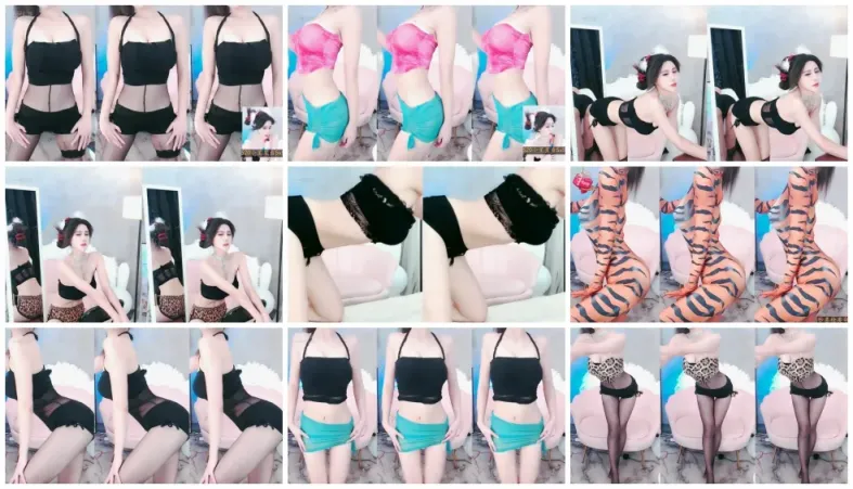 【虎牙主播】中国蓝丶熙熙 22年01月合集 [37V/12.5G]