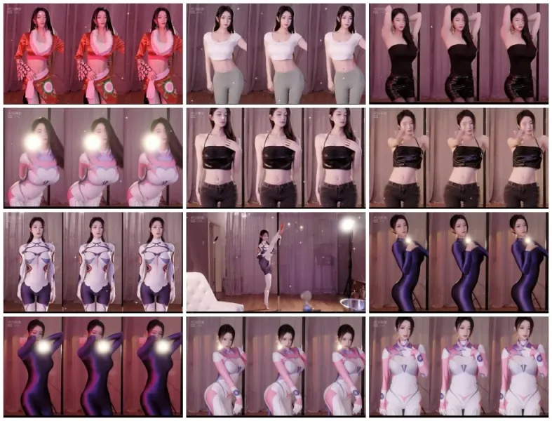 【虎牙主播】坏空空强徒 22年04月 [23V/7.02G]