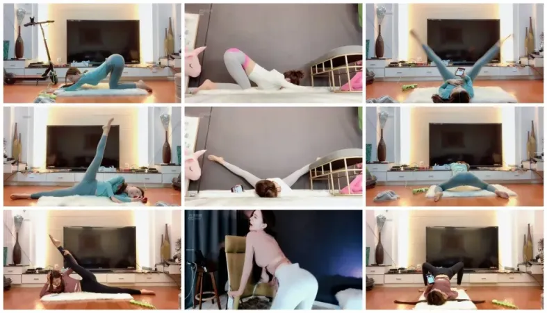 【虎牙主播】痣铃丨有鱼er 瑜伽合集 [20V/9.2G]