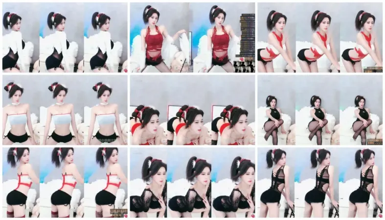 【虎牙主播】中国蓝丶熙熙 20年11月-21年2月合集 [43V/3.68G]