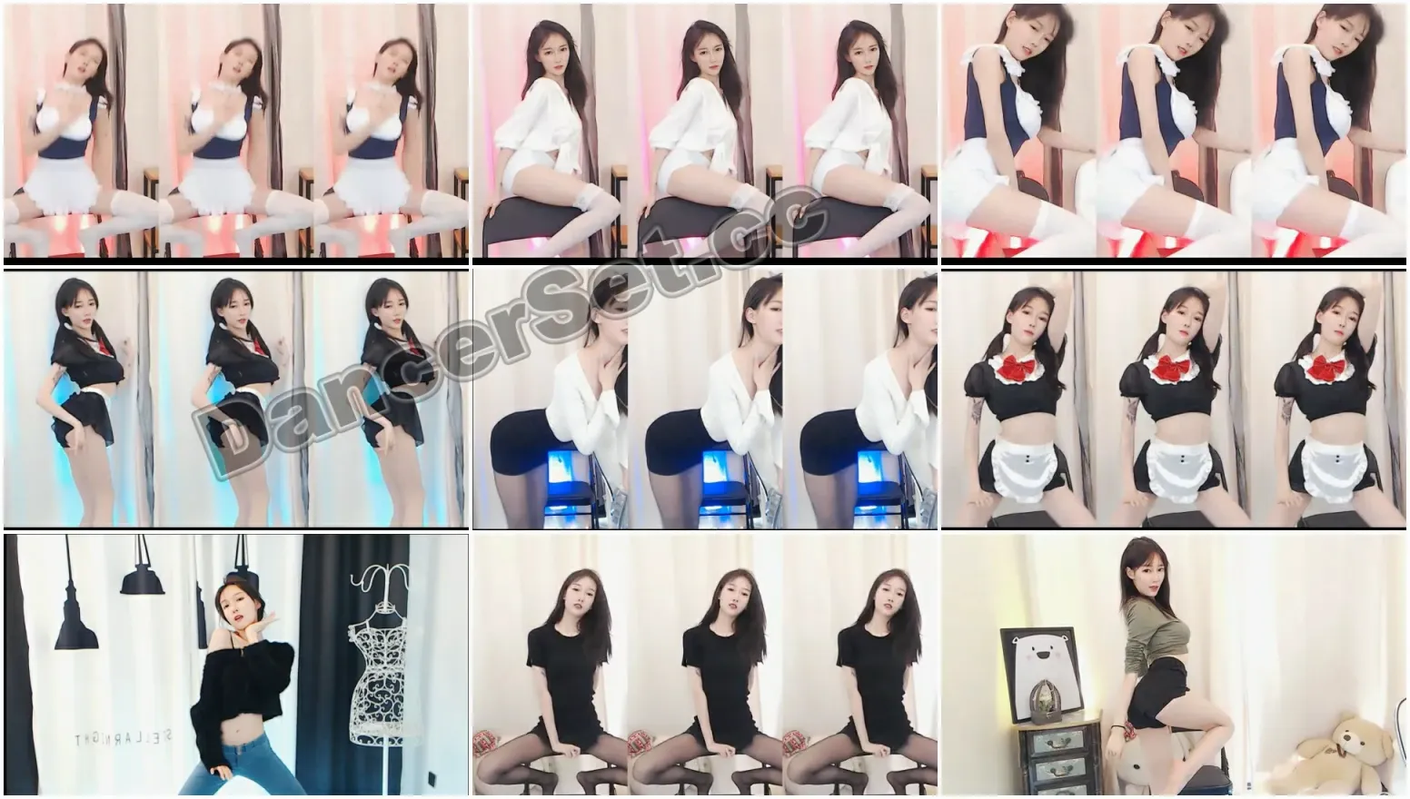 【虎牙主播】贝贝鸭 定制舞蹈合集 [15V/1.73G/47MIN]