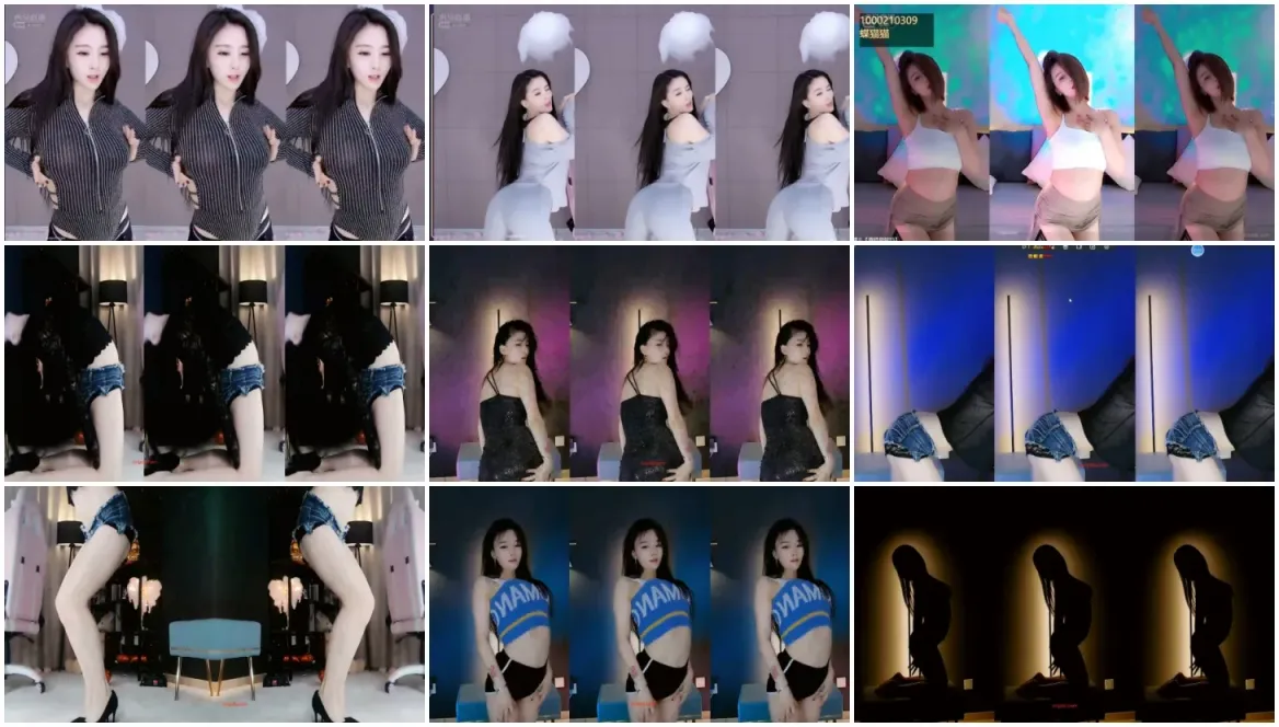 【虎牙主播】嘉易小蝶儿 热舞合集 [15V/820MB]