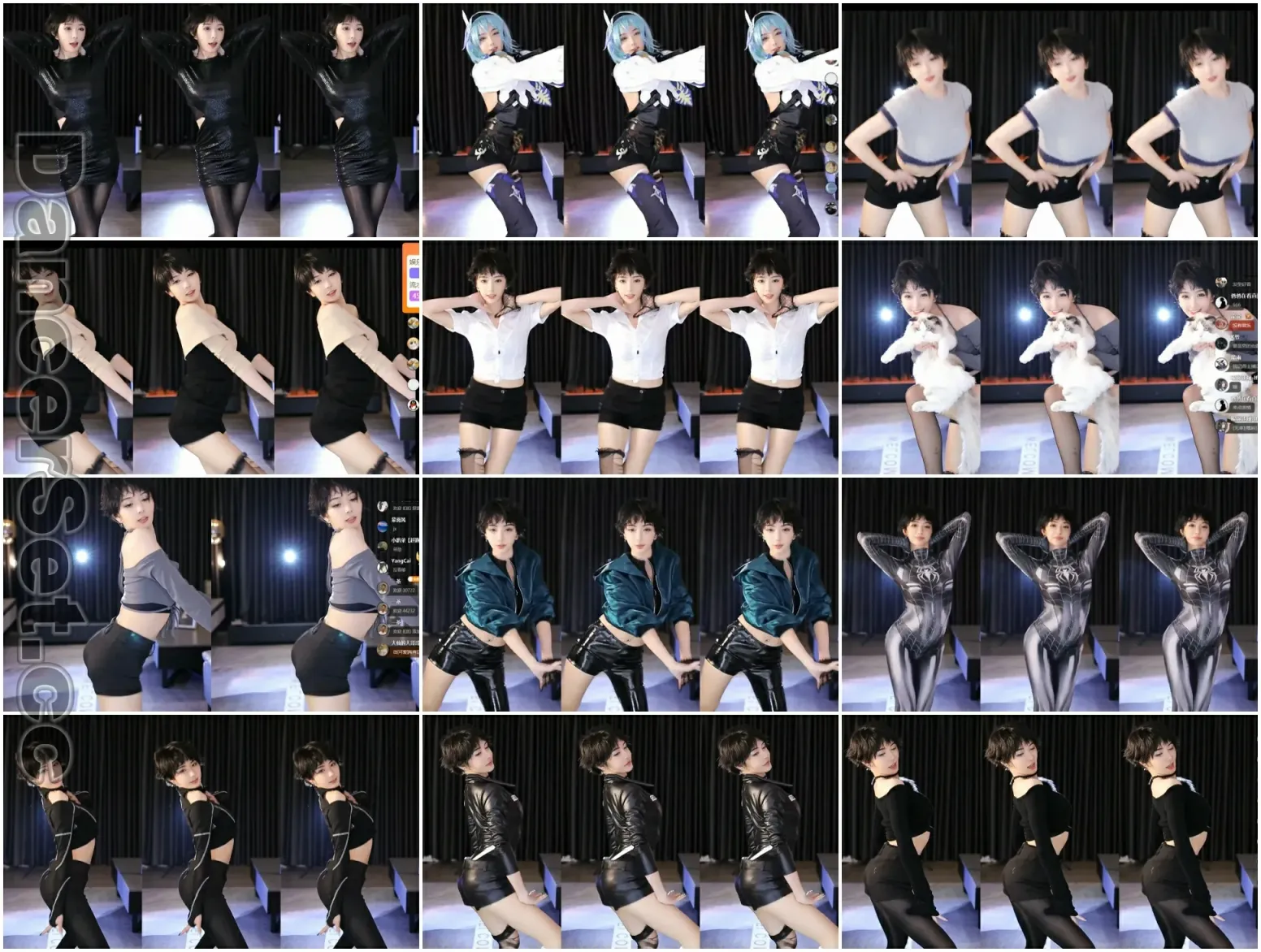 【虎牙主播】环星M小天儿III 22年12月合集 [21V/3.73G/2H08MIN]