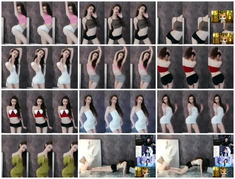 【虎牙主播】影娱-奶油米yo 21年12月合集 [21V/3.77G/2H10MIN]