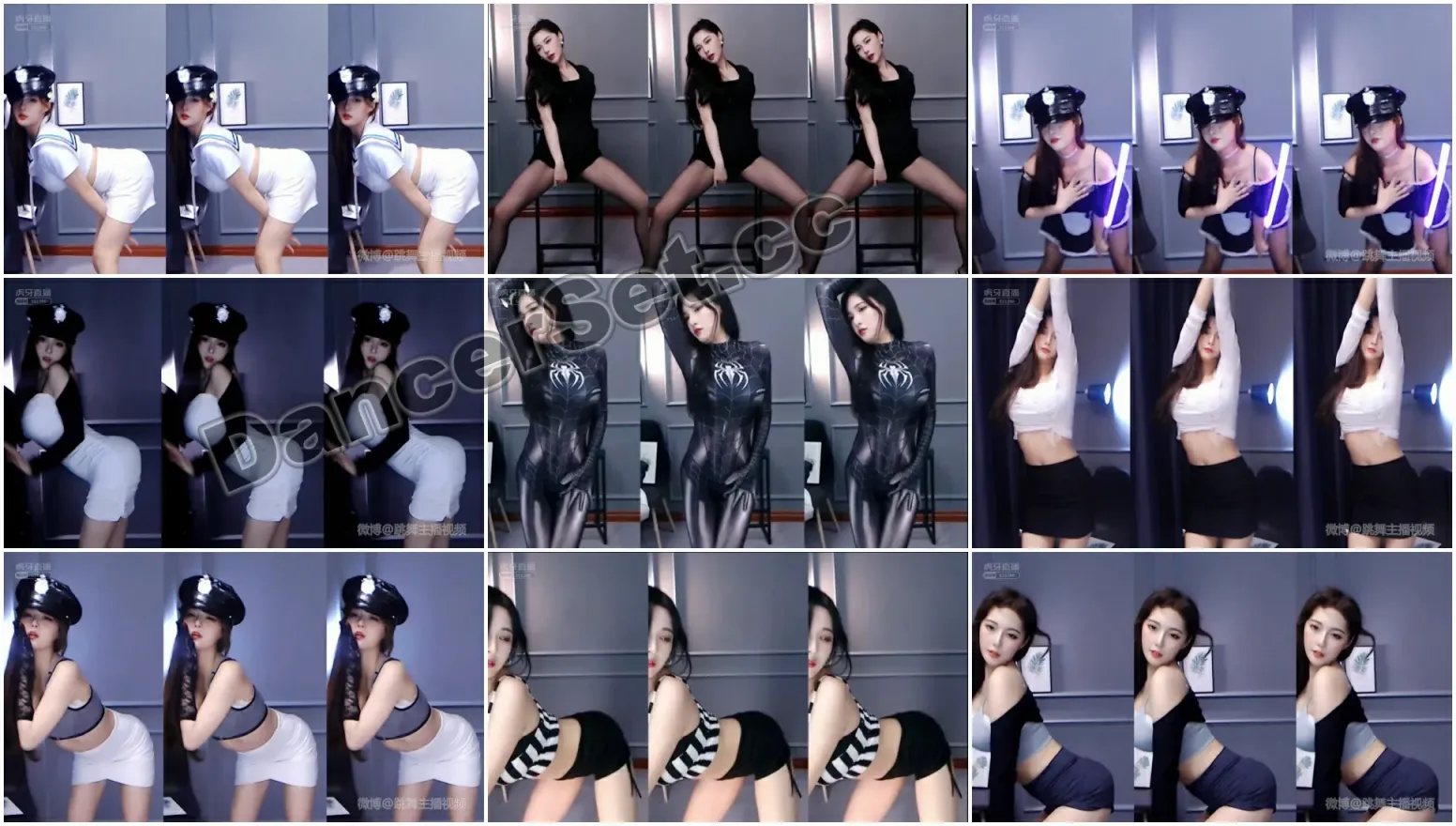 【虎牙主播】血色美华凸凸团 精选热舞合集 [19V/1.05G/1H01MIN]