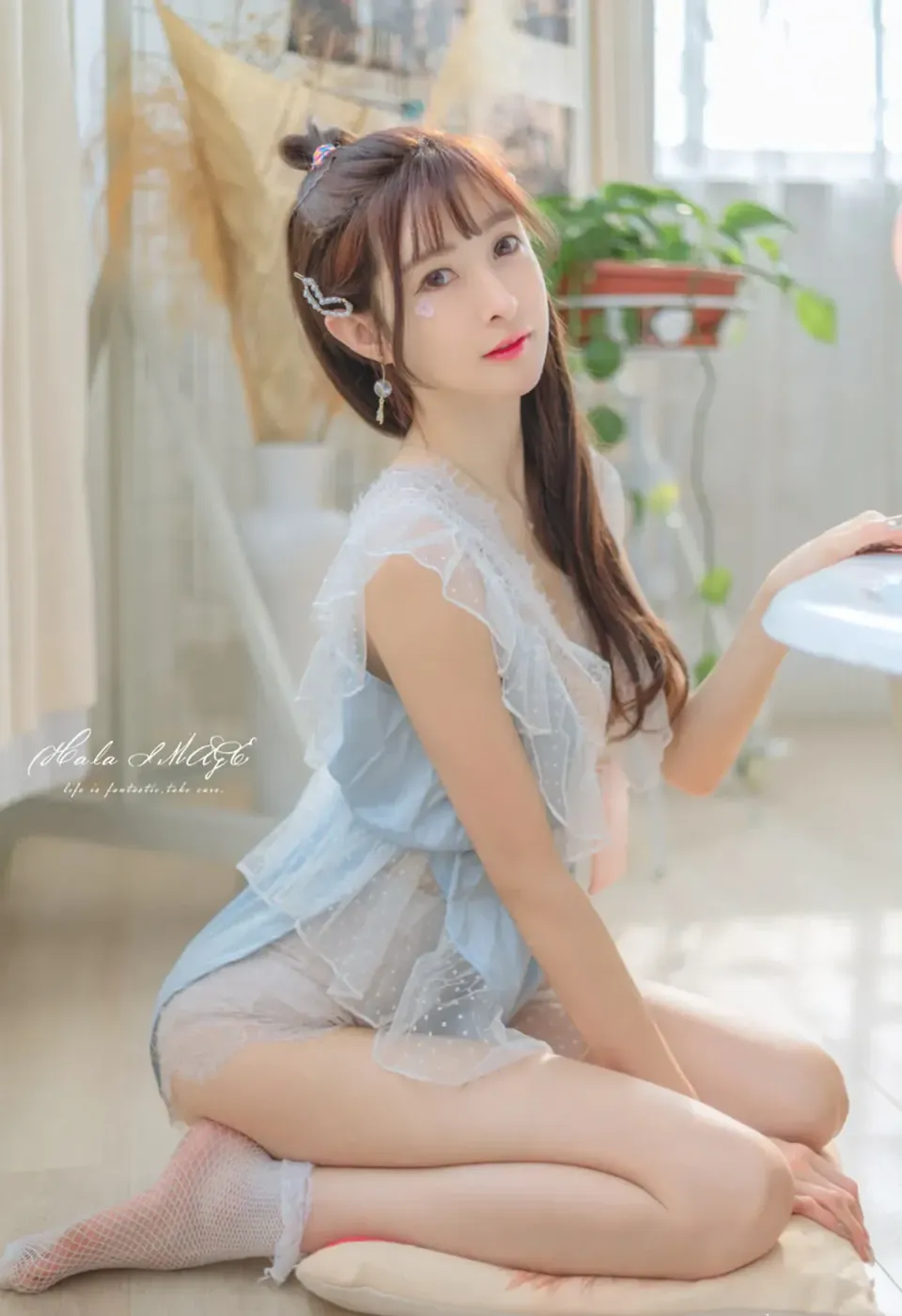 王羽杉-蕾丝连体比基尼_009_x