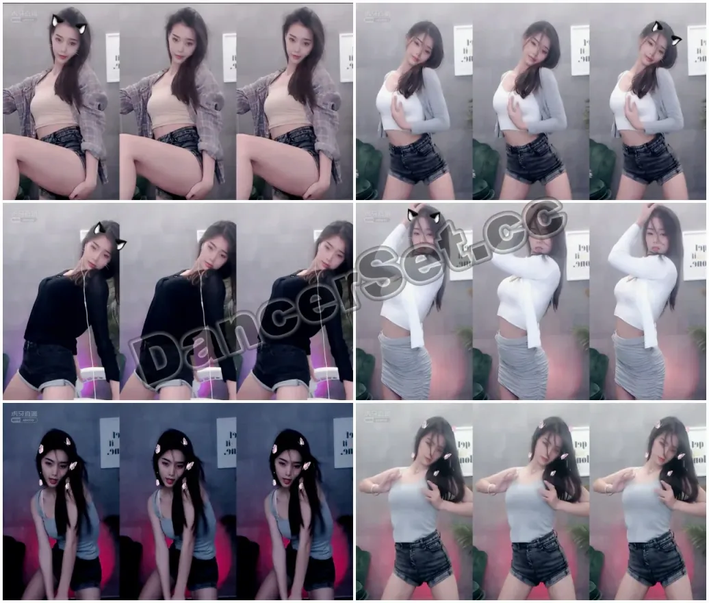 【虎牙主播】RD黎木子 20年07月精选合集 [8V/2.35G/1H22MIN]