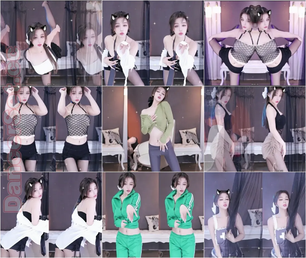 【虎牙主播】Miu婕希贝儿 21年12月直播合集 [16V/3.52G/1H59MIN]