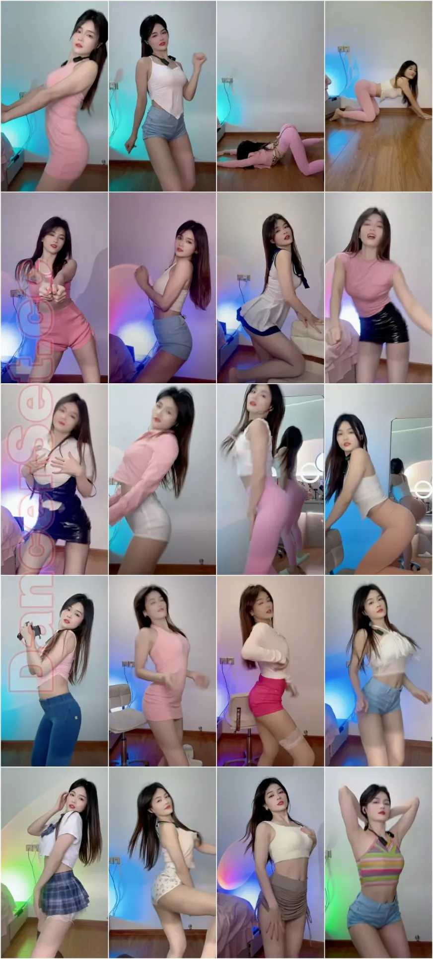 【快手主播】晨洁y 直播录制热舞合集六 [11.0G/3H22MIN]