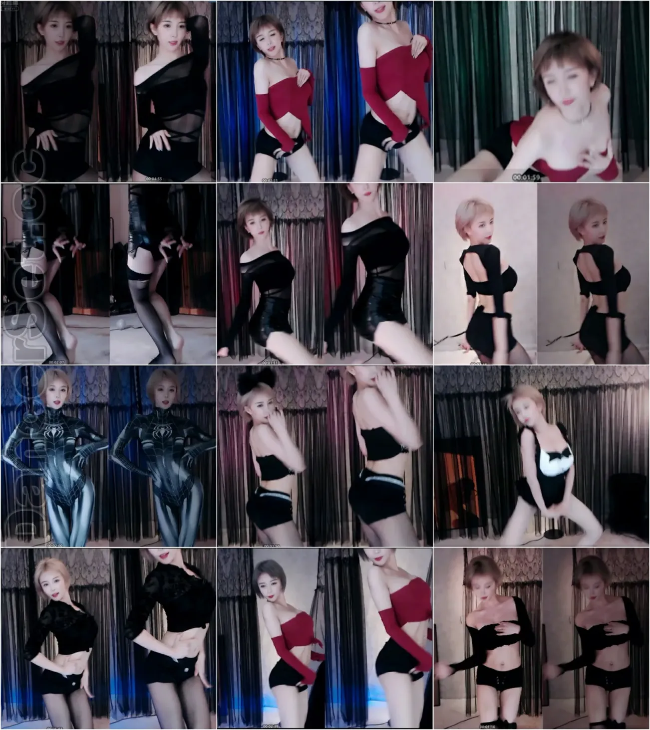 【虎牙主播】环星M小天儿III 21年08月精选合集 [33V/4.57G/2H50MIN]