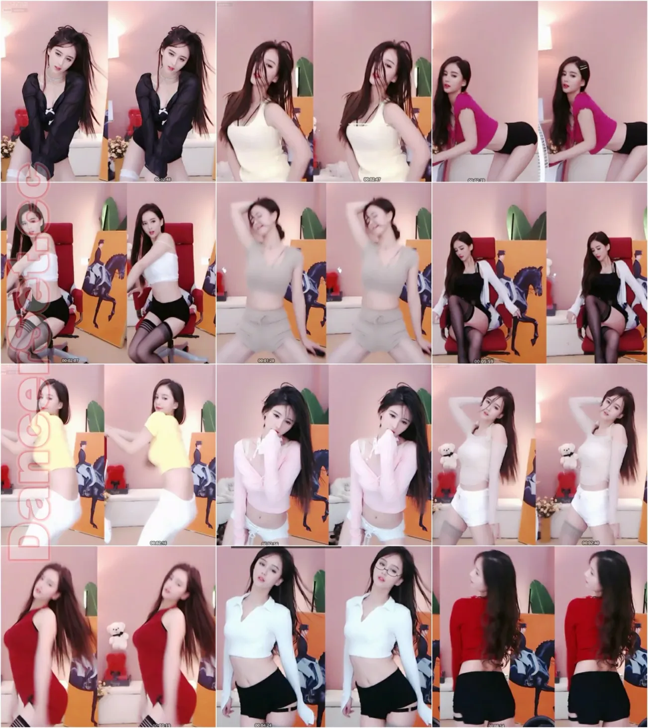 【YY主播】中国蓝丶月月王 20年10月合集 [27V/5.18G]