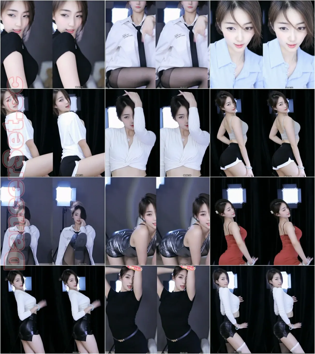 【虎牙主播】地里小白菜(小溪小溪流) 23年08月精选合集 [25V/7.67G]