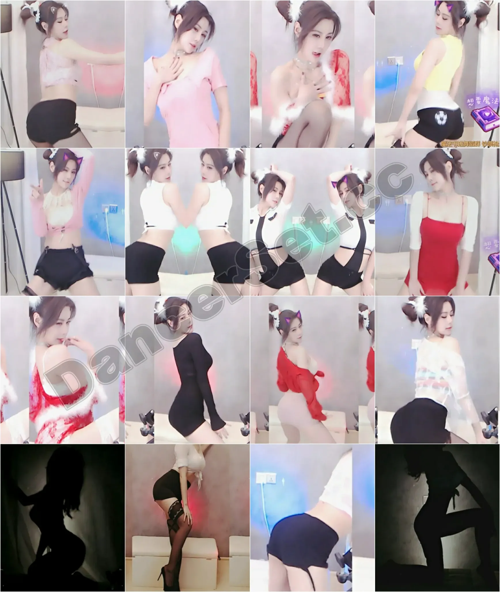 【虎牙主播】中国蓝丶熙熙 20年02月精选合集 [82V/5.58G/6H51MIN]