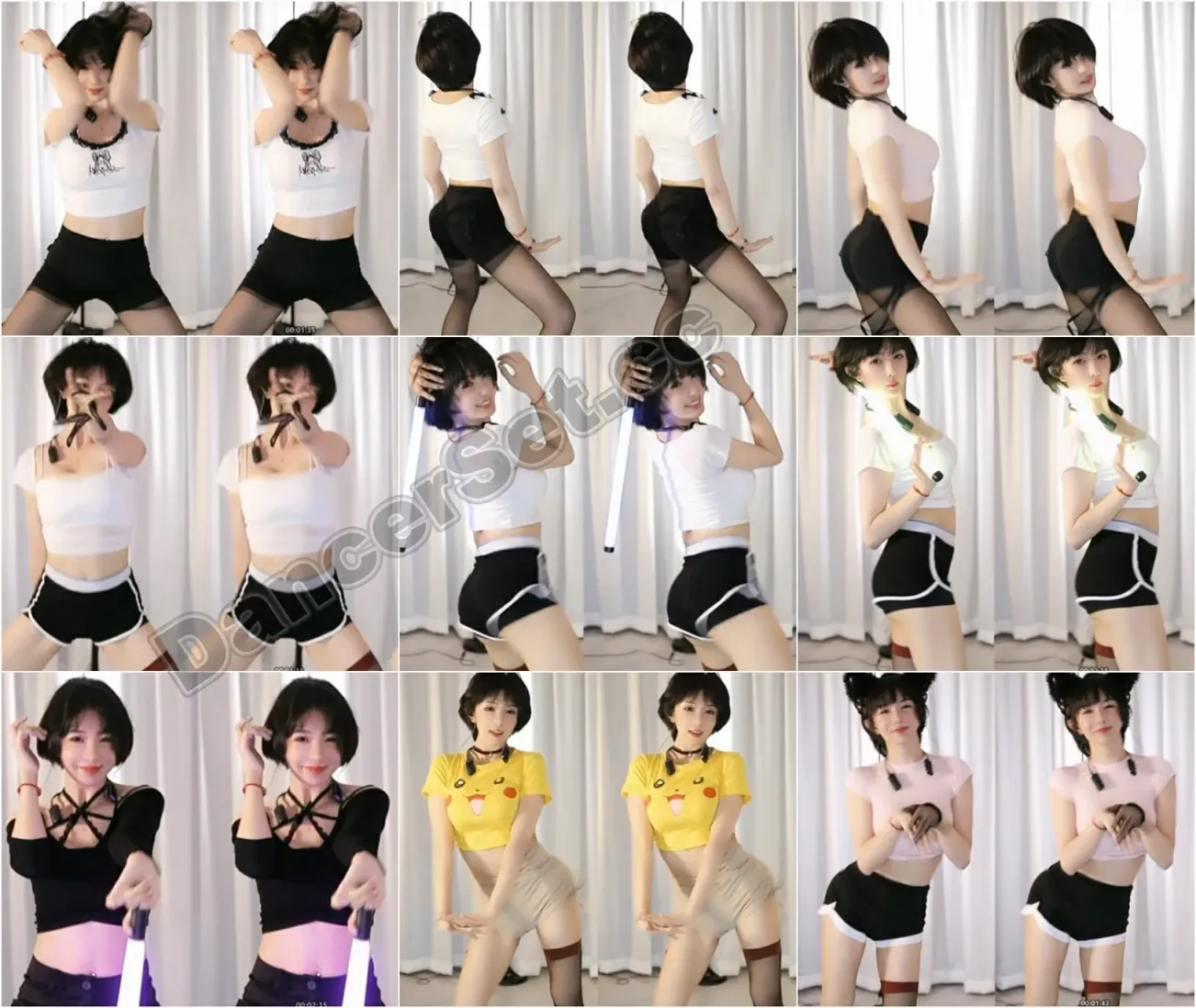 【虎牙主播】环星M小天儿III-奇领洛桐 23年06月直播合集 [15V/3.03G/1H22MIN]