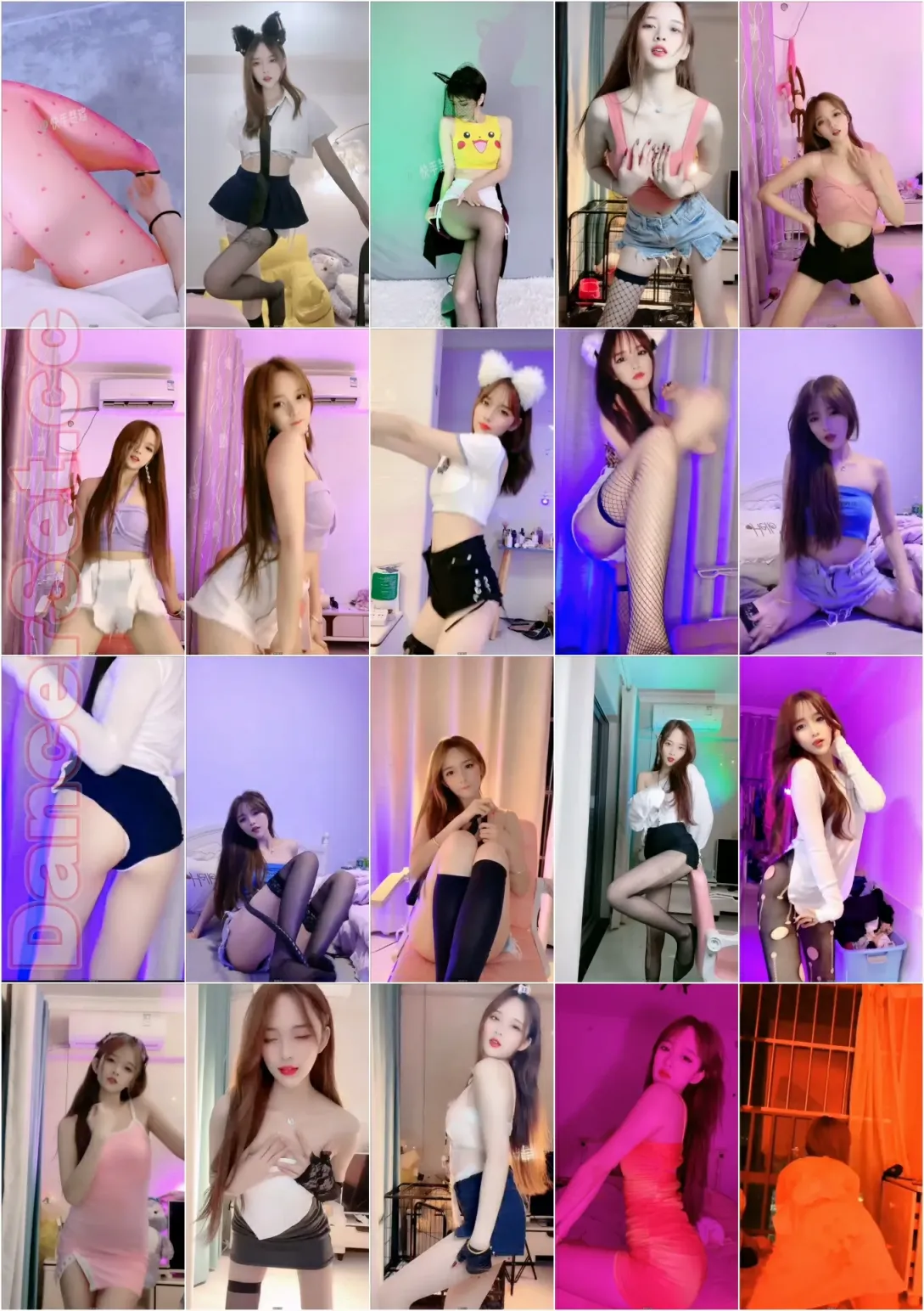 【快手主播】小艾Baby 直播福利合集三 [123V/6.81G/3H58MIN]