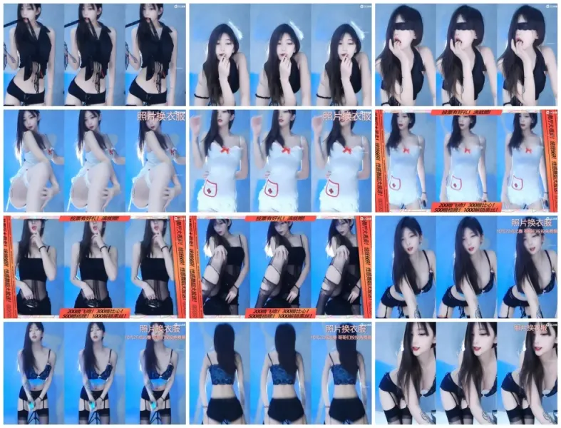 【CC主播】千代子子 直播热舞合集二 [95V/11.3G]