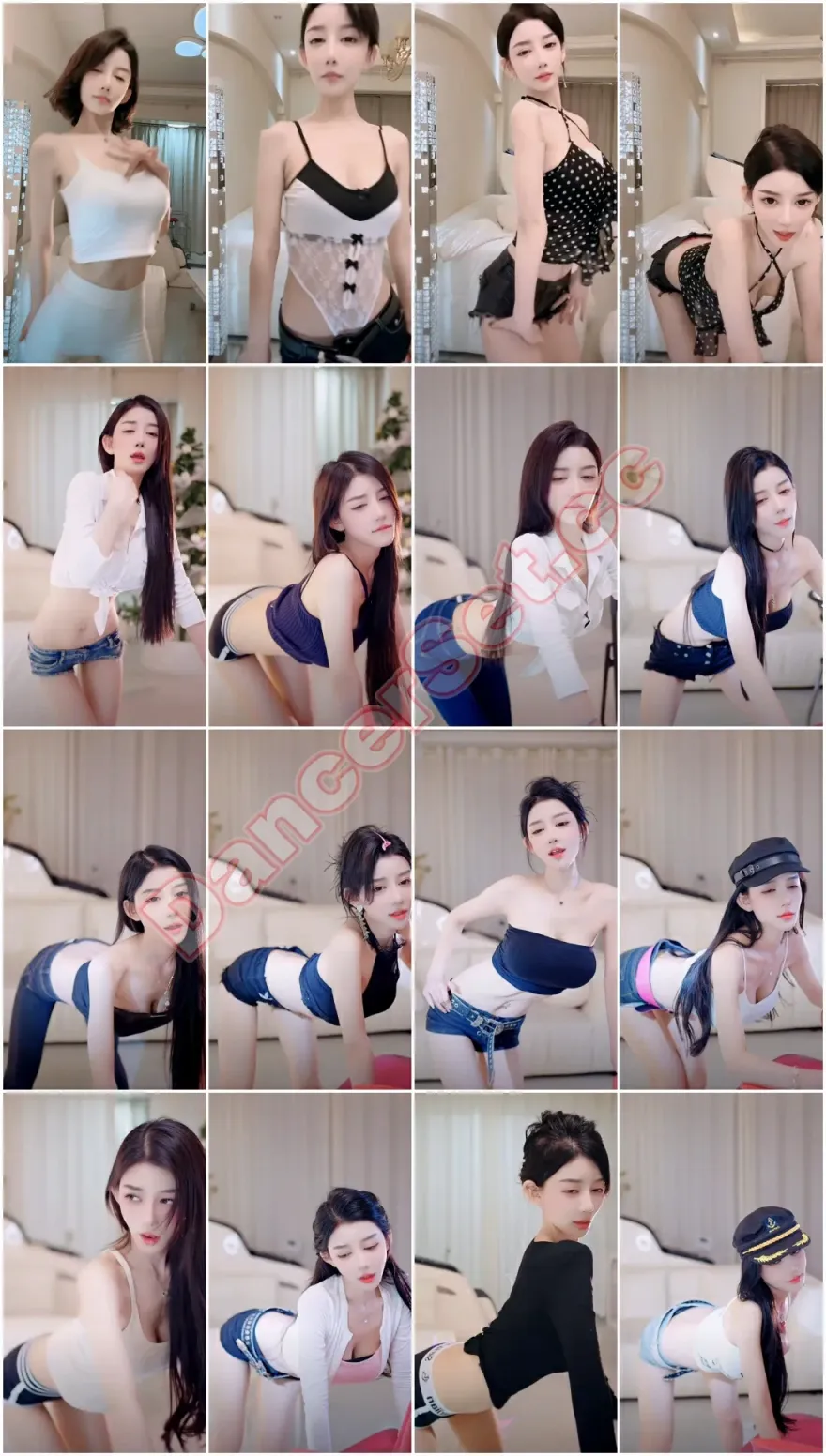 【快手主播】孙妮 倒车顶胯骆驼趾合集 [37V/5.60G/1H34MIN]