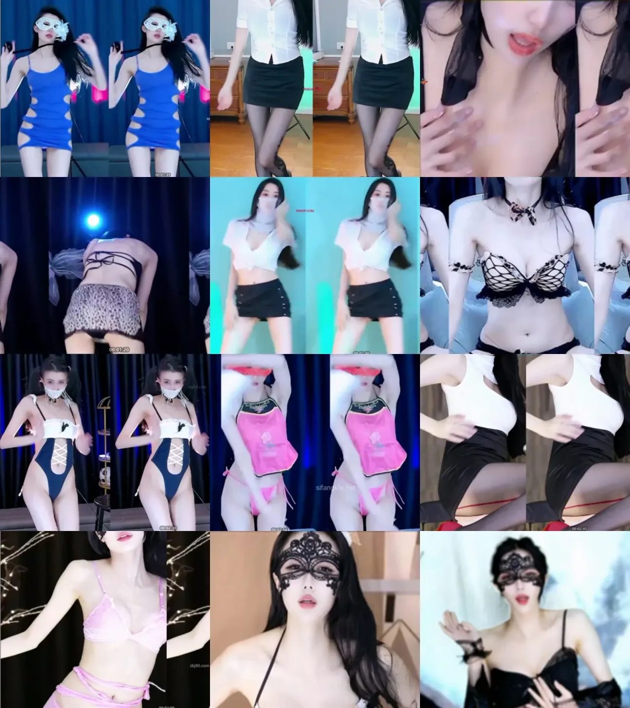 【CC主播】139白妖妖 定制合集三 [16V/5.86G/1H22MIN]