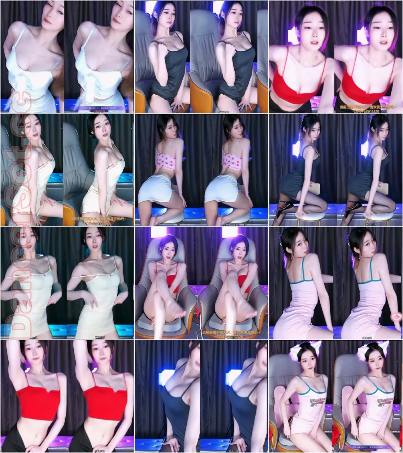 【网易CC】不知火火 直播热舞合集二 [50V/3.49G/2H38MIN]