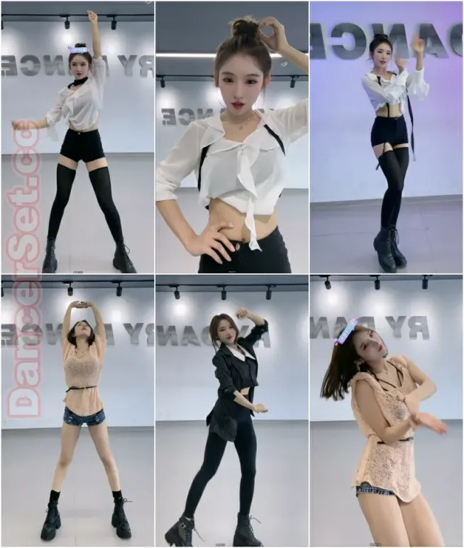 【斗鱼主播】奶优米呀-姜妍妍 23年08月舞蹈室[16V/2.85G/3H50MIN]