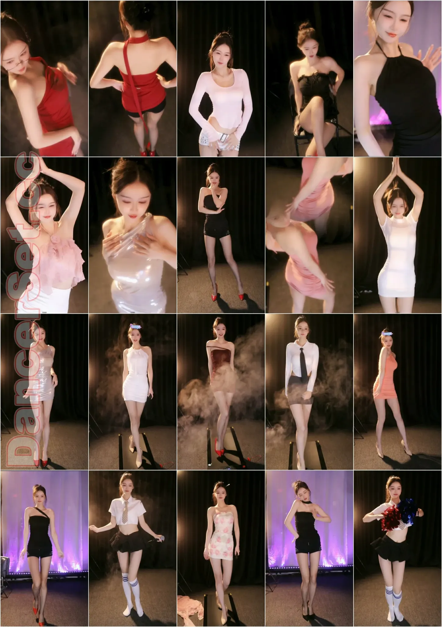 【抖音主播】芯芯yo-Rose肉阿 23年10月 [108V/13.6G/7H38MIN]