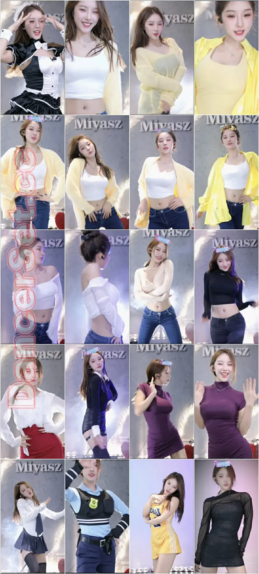 【斗鱼主播】奶优米呀-姜妍妍 23年12月 [80V/12.7G/5H27MIN]