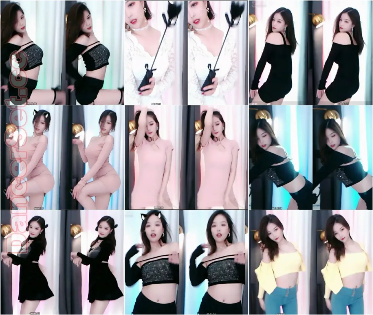 【虎牙主播】咸味小甜酒-TC丶熊萝莉 20年12月-21年2月 [16V]