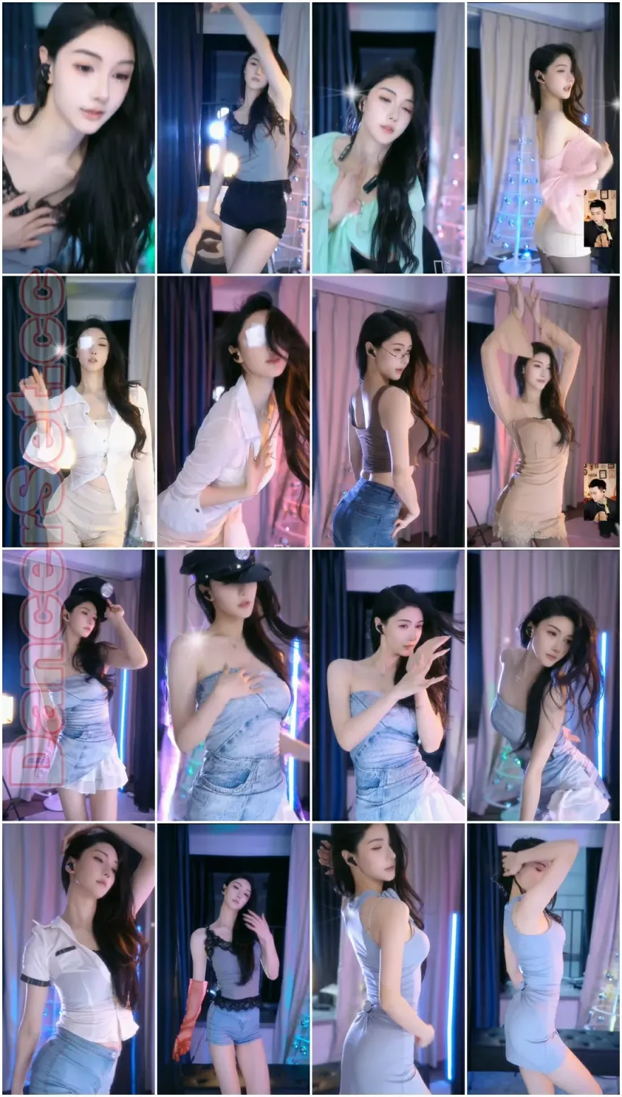 【抖音主播】美味鼠鼠-同桌小美 24年04月[41V/6.82G/3H48MIN]