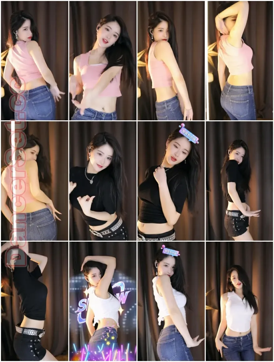 【抖音主播】一个磨人的小甜饼 23年08月[25V/3.50G/1H35MIN]