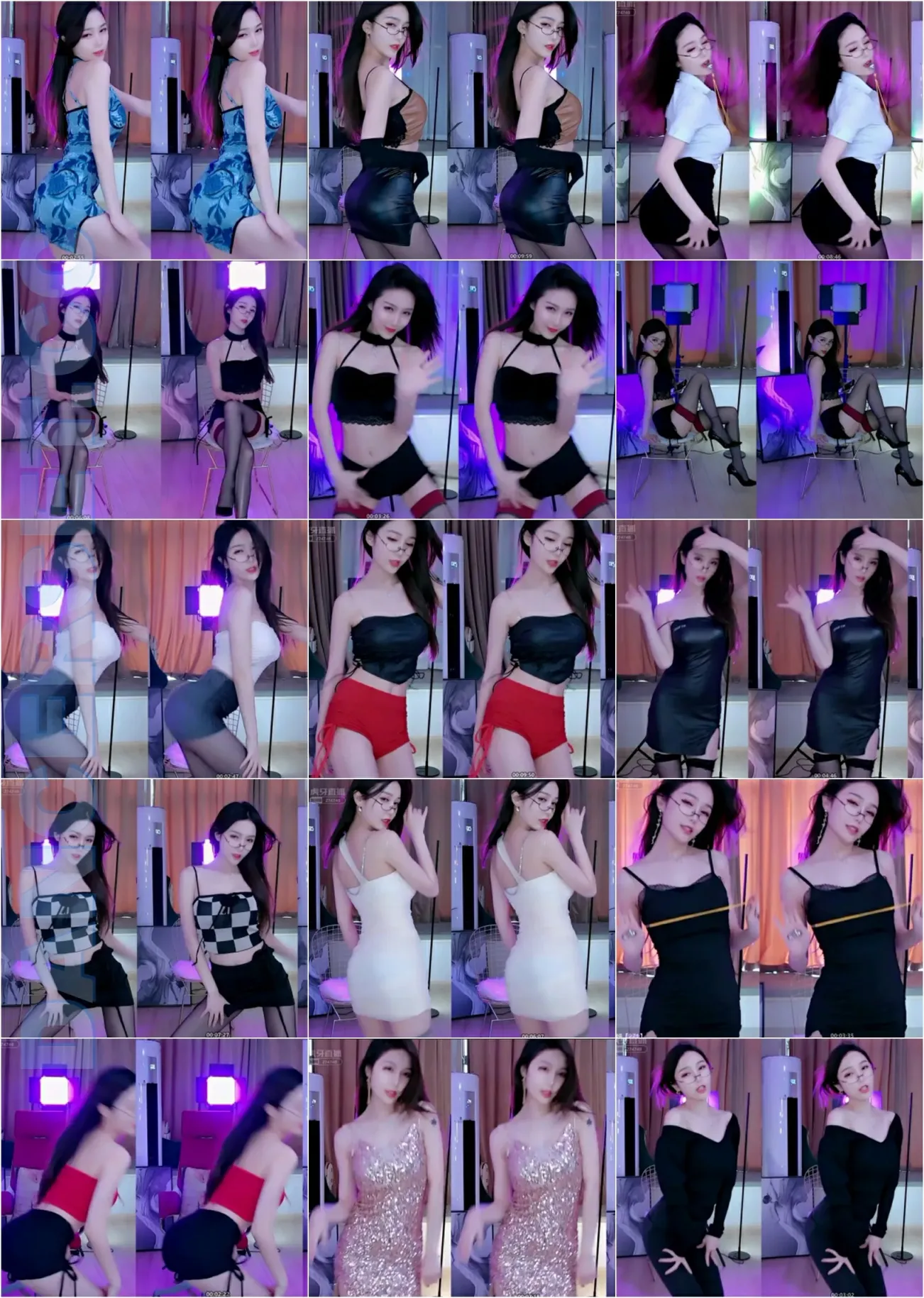 【虎牙主播】RD清妍、华星清妍 22年01月精选 63V 16.9G 11H07MIN