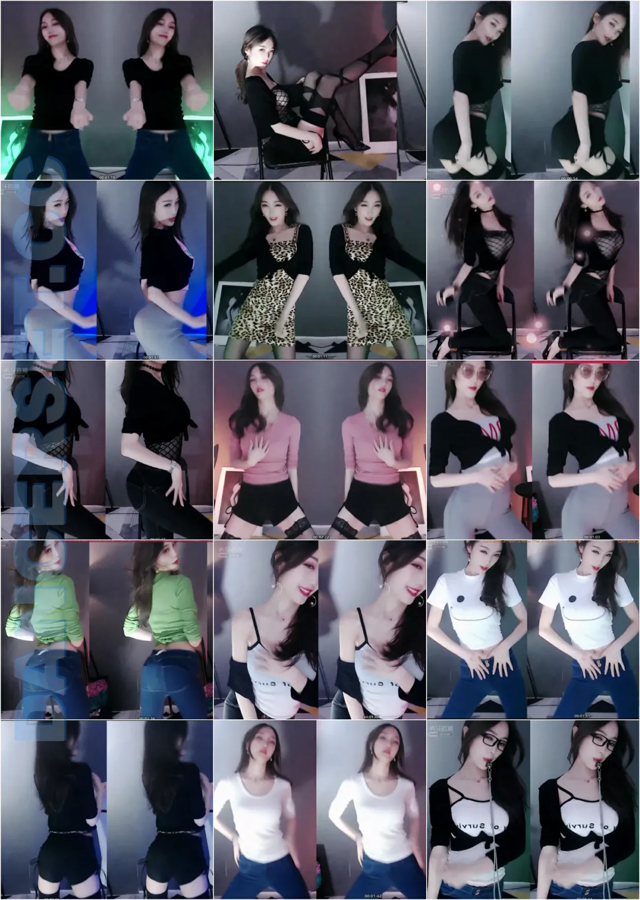 【虎牙主播】RD清妍、华星清妍 19年11月精选[60V/4.84G/3H38MIN]